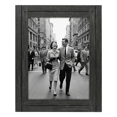 Hampton Picture Frame — 9x12 / Charcoal Black
