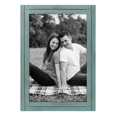 Hampton Picture Frame — 12x18 / Turquoise Blue