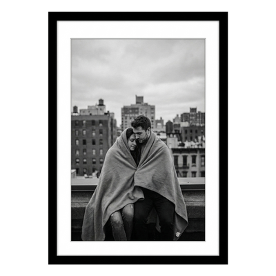 Epic Matted Poster Frame — 24x34 / Black / 20x30