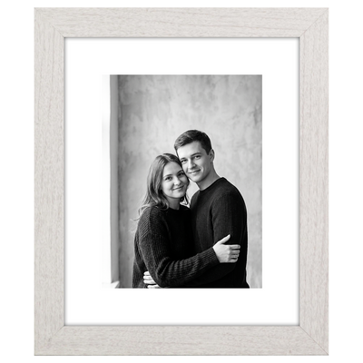 Hudson Picture Frame — 9x11 / White / 6x8
