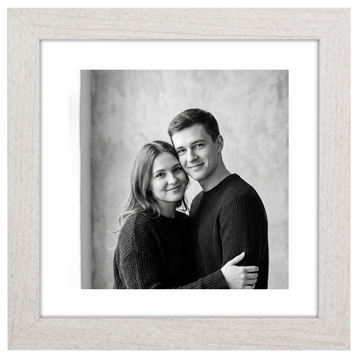 Hudson Picture Frame — 10x10 / White / 8x8