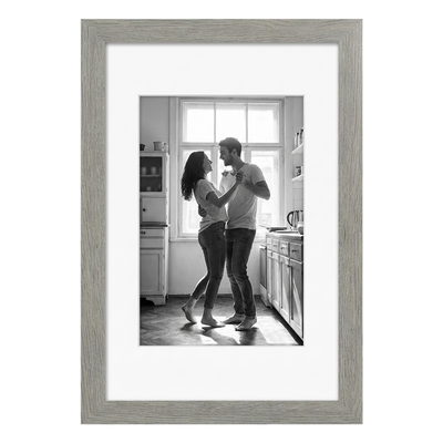 Hudson Picture Frame — 11x17 / Grey Wood / 8x12