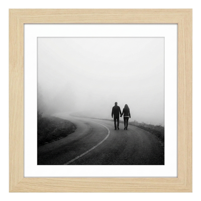 Hudson Picture Frame — 12x12 / Natural Oak / 10x10