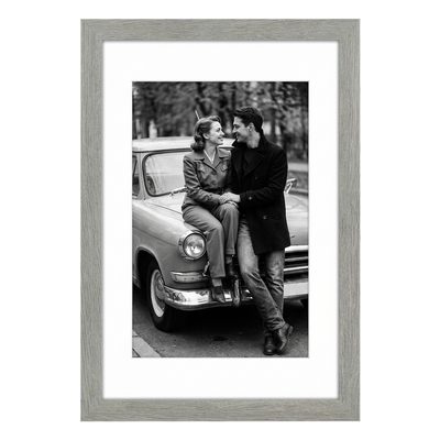 Hudson Picture Frame — 13x19 / Grey Wood / 11x17