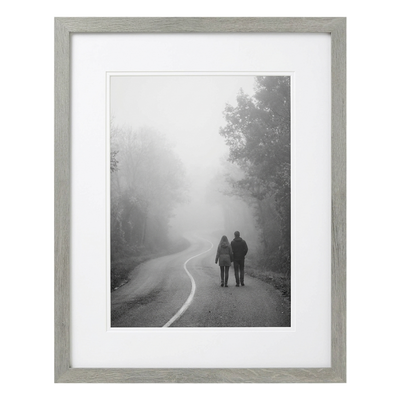 Hudson Picture Frame — 20x24 / Grey Wood / 16x20