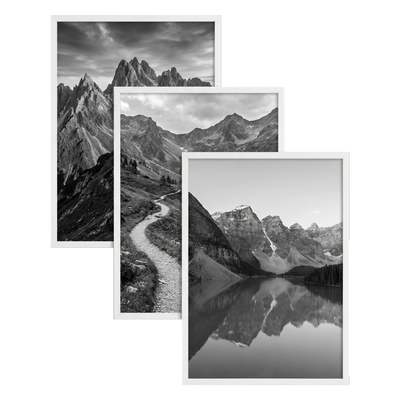 Fusion Picture Frame — 12x16 / White / 3 Pack