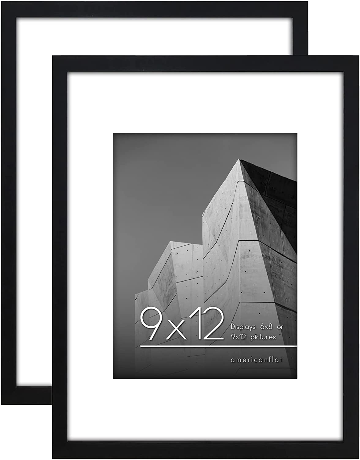 Picture Frame | Set of 2 | Slim Molding | Streamline Collection