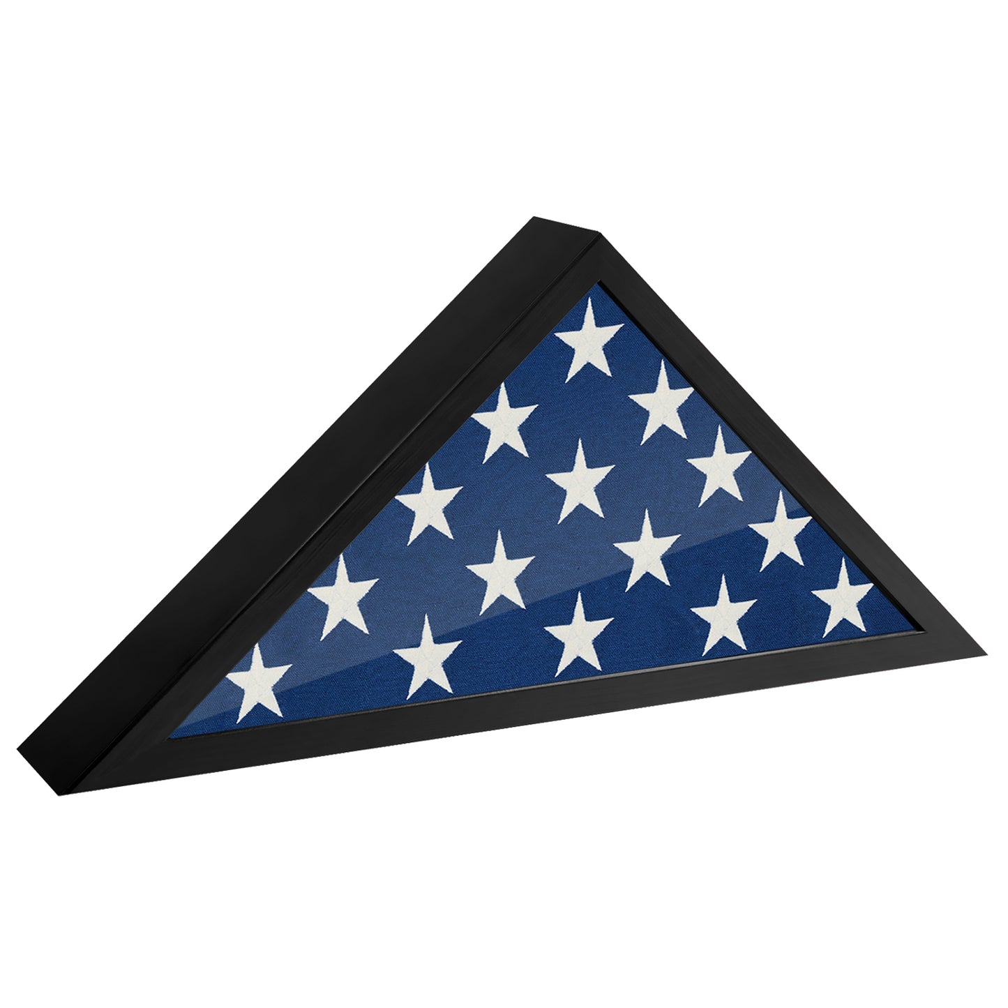 Burial Flag Display Case - Memorial Frame for Veterans