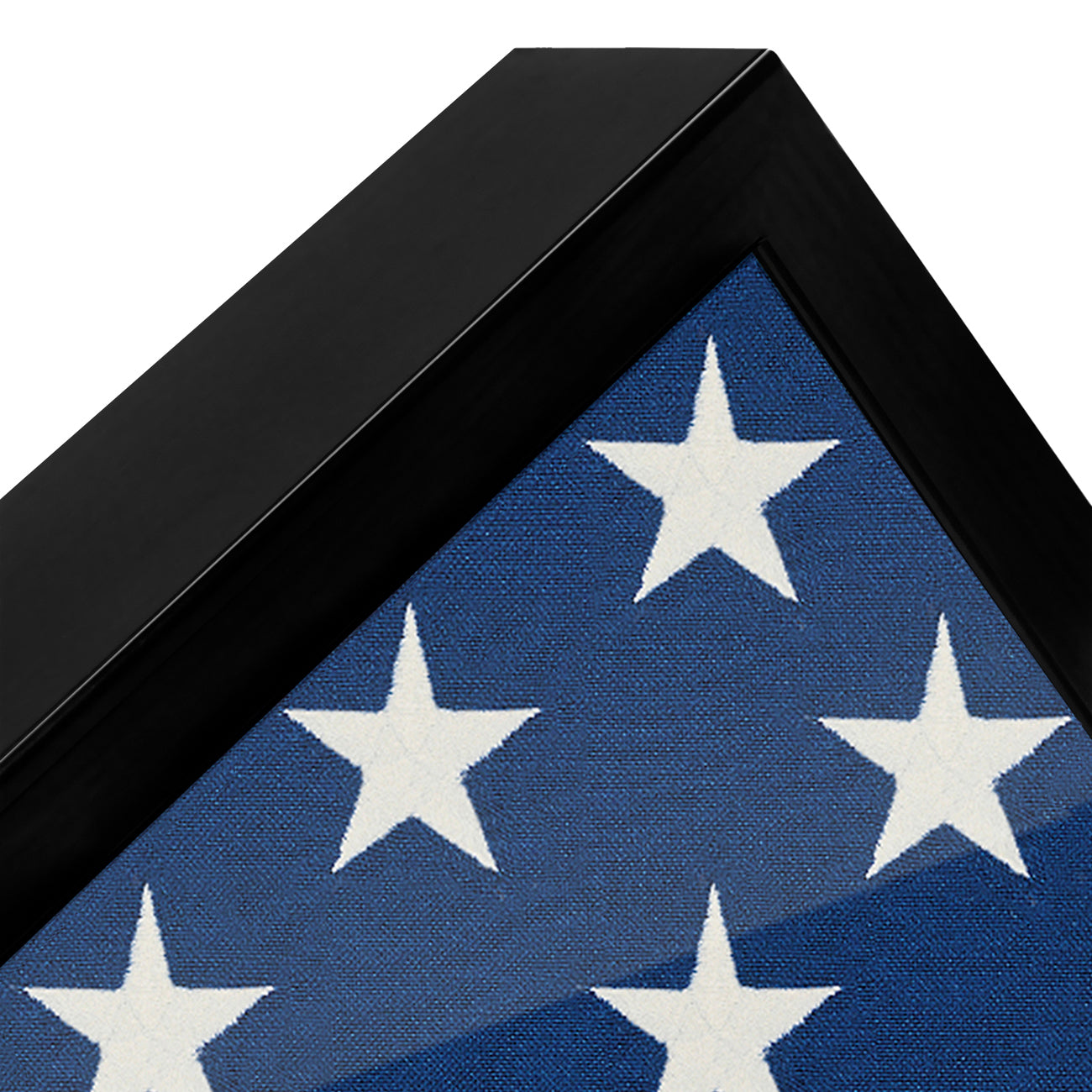 Burial Flag Display Case - Memorial Frame for Veterans