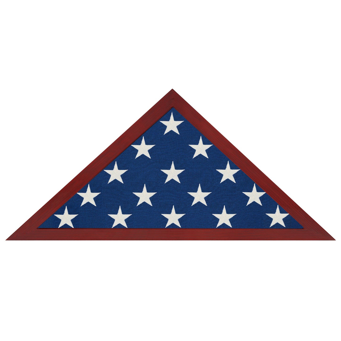 Burial Flag Display Case - Memorial Frame for Veterans