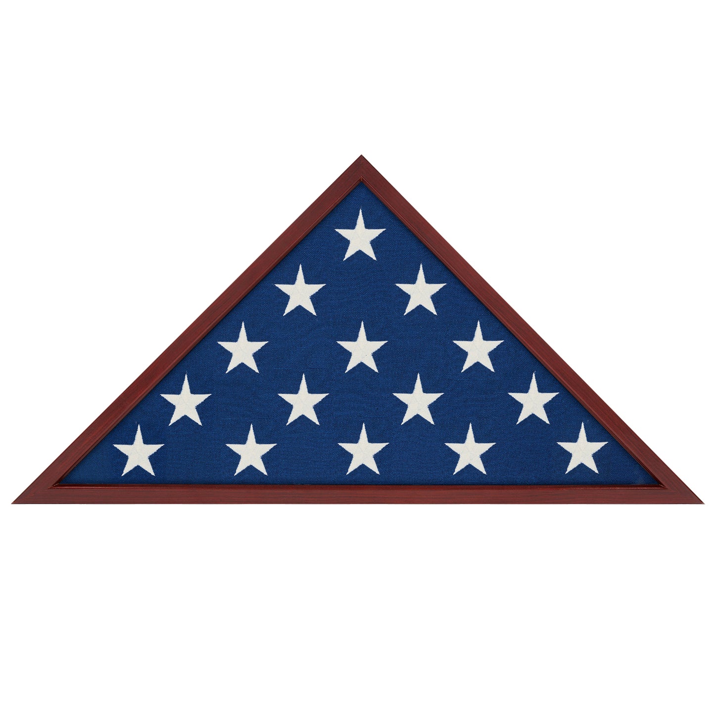 Burial Flag Display Case - Memorial Frame for Veterans