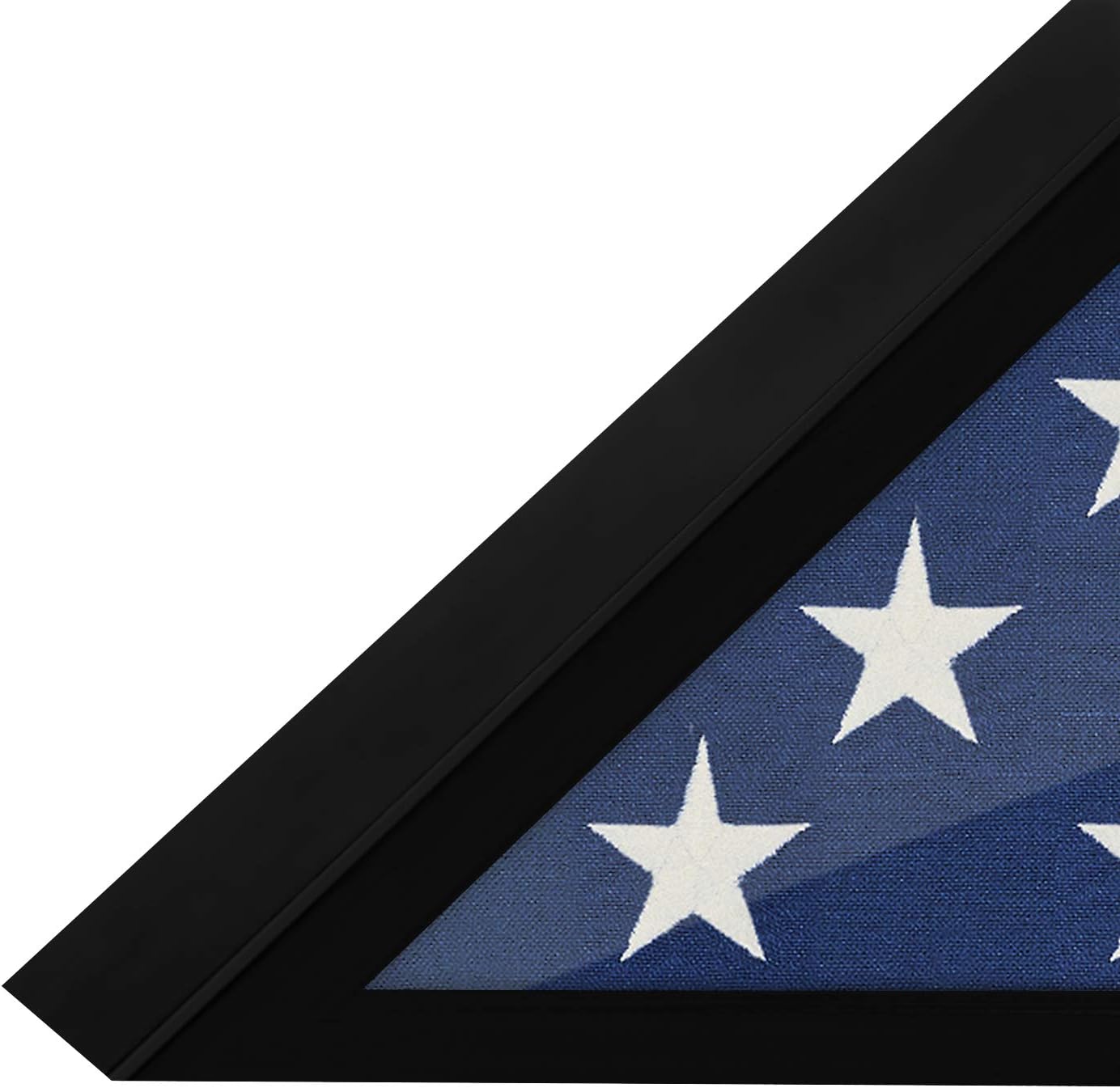 Burial Flag Display Case - Memorial Frame for Veterans
