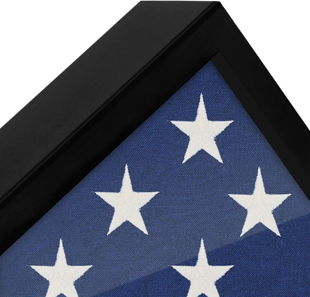 Burial Flag Display Case - Memorial Frame for Veterans