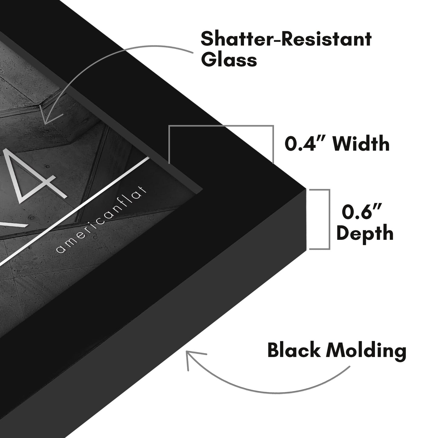 Picture Frame | Slim Molding | Streamline Collection