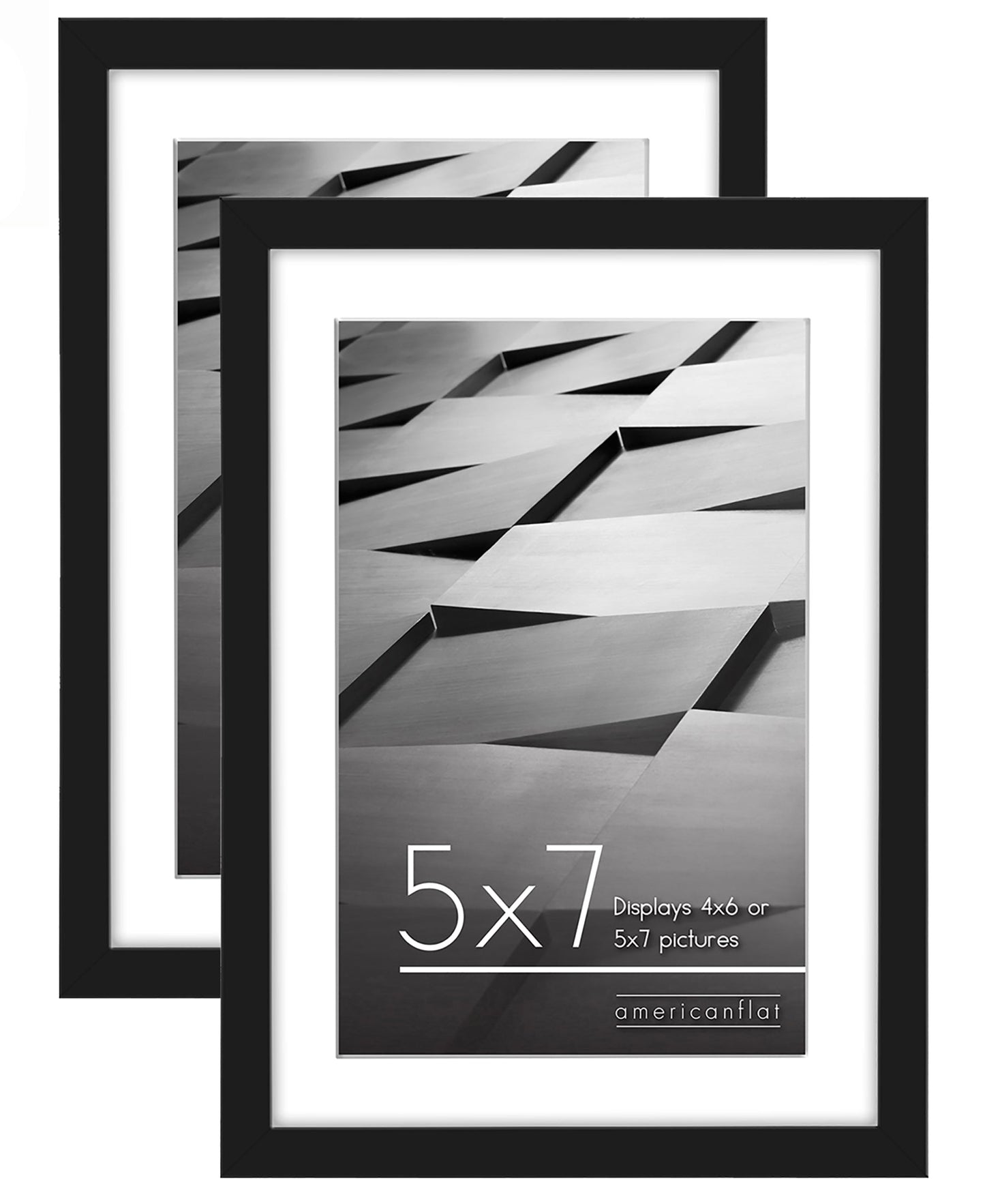 Picture Frame | Set of 2 | Slim Molding | Streamline Collection
