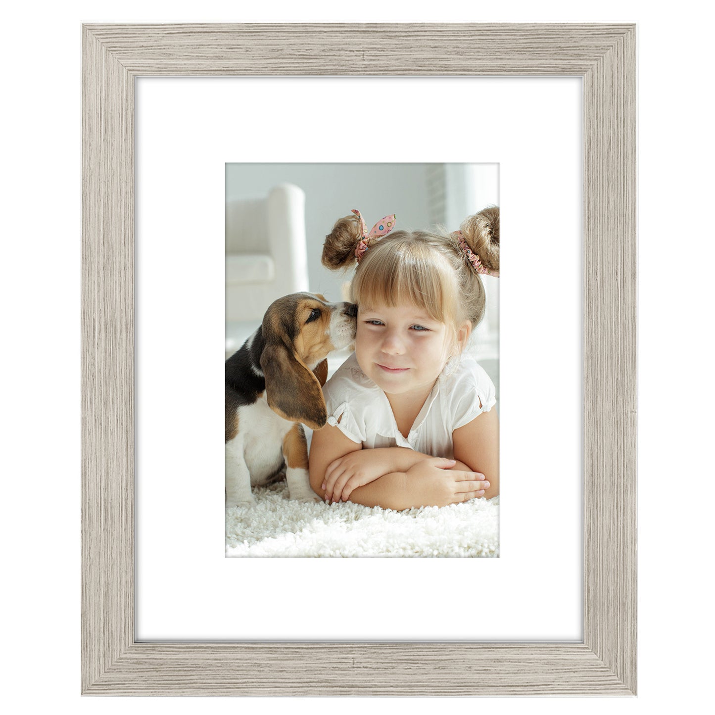 Americanflat Picture Frame | Includes Mat | Classic Molding | Signature Collection