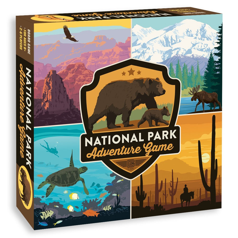 National Park Adventure Board Game for Family and Kids Ages 7 & Up, 2- –  Americanflat