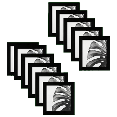 Gallery Wall Set — 4x4 / Black / 12 Pack