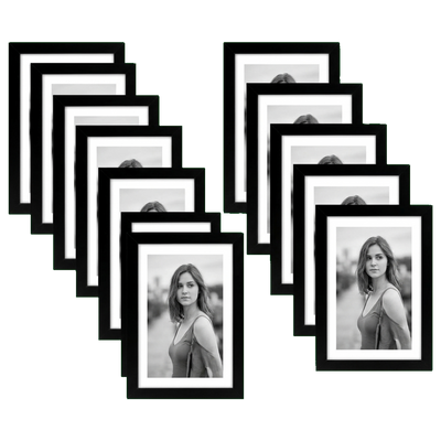 Gallery Wall Set — 4x6 / Black / 12 Pack
