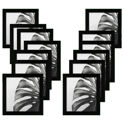 Gallery Wall Set — 6x6 / Black / 12 Pack