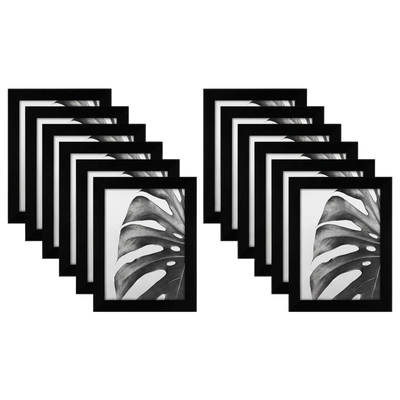 Gallery Wall Set — 6x8 / Black / 12 Pack