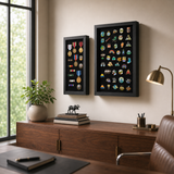 Silhouette Pin Display Case