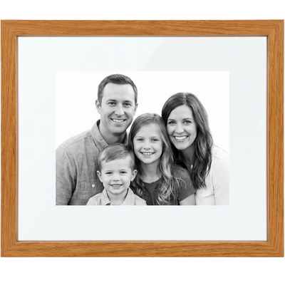 Signature Float Picture Frame — 11x14 / Oak