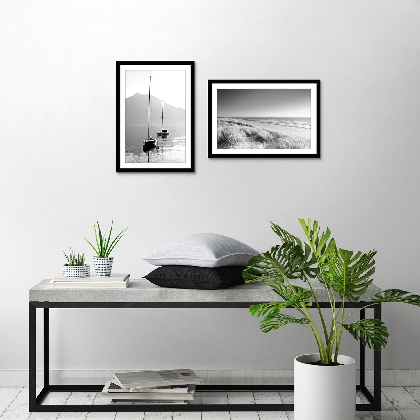 Americanflat Galleria Picture Frames | Set of 2 | With Mat | Acrylic