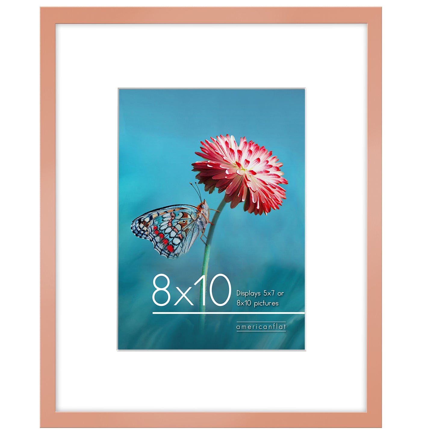Aluminum Picture Frame | Brooklyn Portrait Collection |Modern - Premium Quality