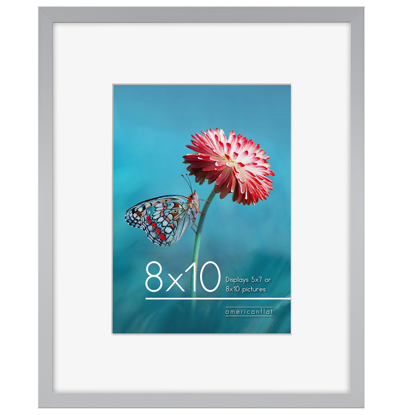 Aluminum Picture Frame | Brooklyn Portrait Collection |Modern - Premium Quality