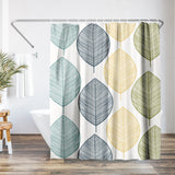 71x74 Botanical Shower Curtain with 12 Metal Grommets | Multicolor