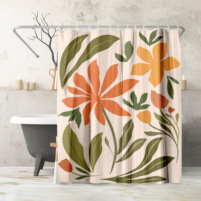 A Warm Day by Lunette Parul - Shower Curtain — 71" x 74"