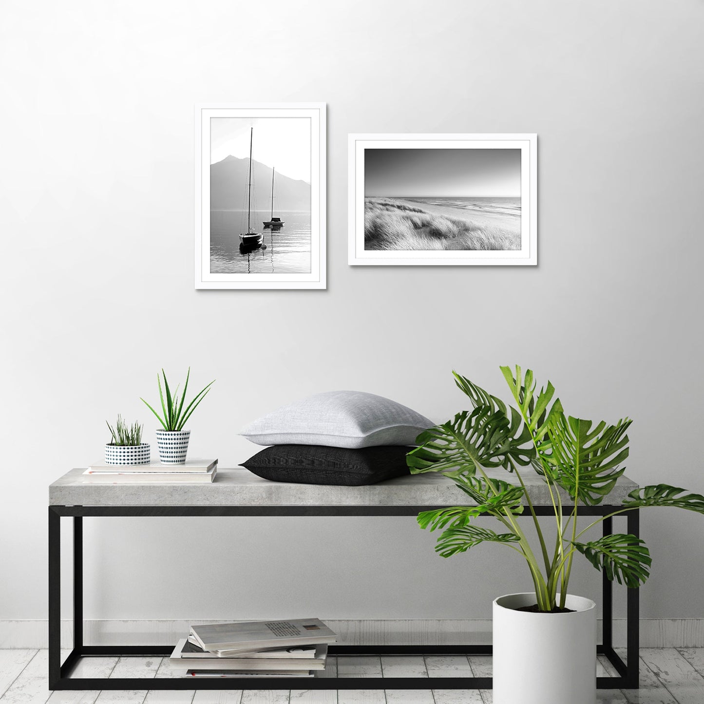 Americanflat Galleria Picture Frames | Set of 2 | With Mat | Acrylic