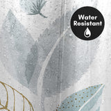 71x74 Floral Shower Curtain with 12 Metal Grommets | Forest Friends