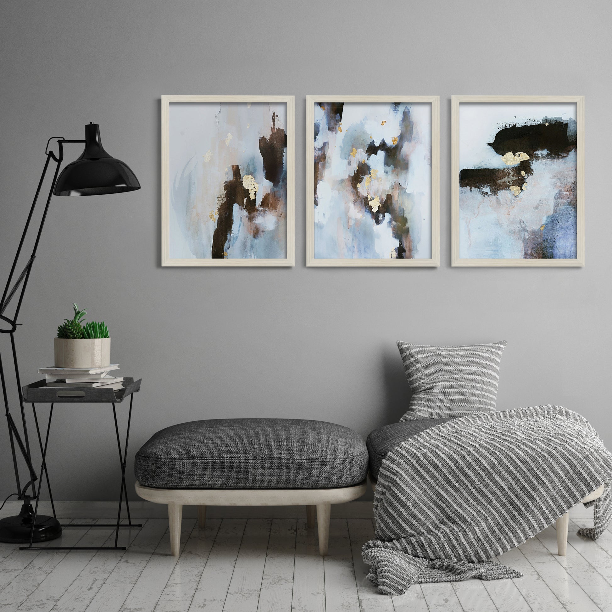 Dreaming Up to The Trees by Michael Broom 3 Piece Print on Acrylic - 52.5 x 33.5