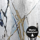71x74 Abstract Shower Curtain with 12 Metal Grommets | Moonstruck