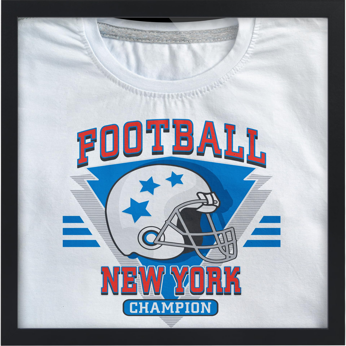 T-shirt shadow box