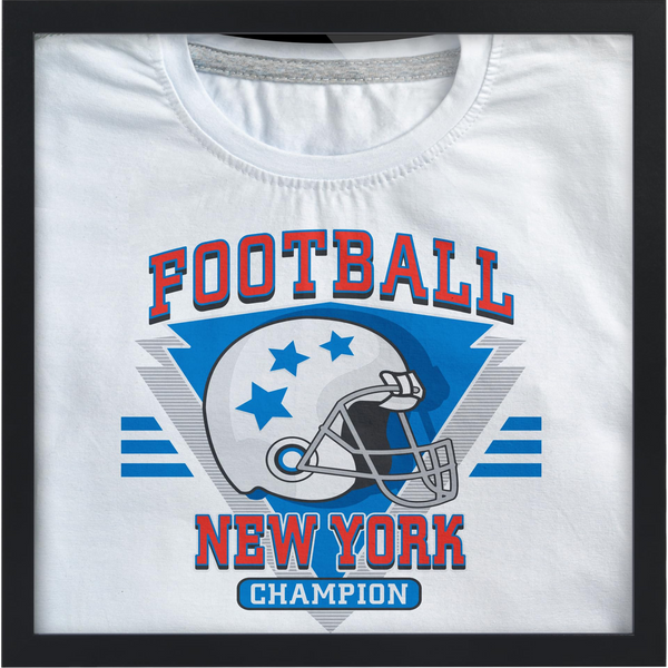 T-shirt shadow box