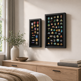 Silhouette Pin Display Case