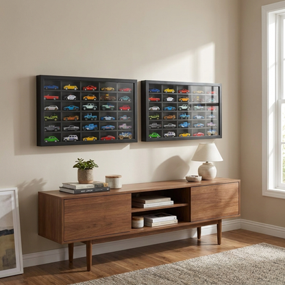 Toy car display case lifestyle 4