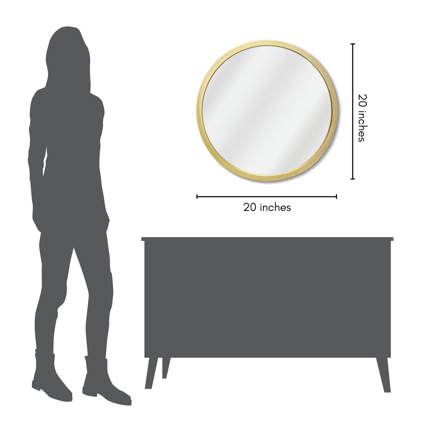 Bedroom, Living Room, Entry Way Hall, Bathroom - Decorative Mirrors