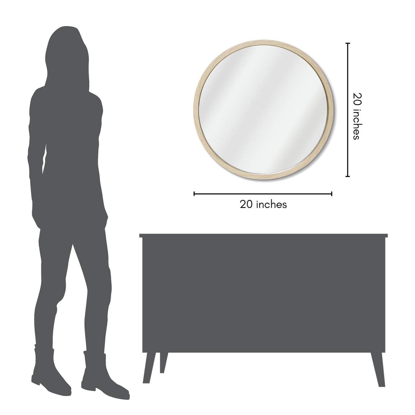 Bedroom, Living Room, Entry Way Hall, Bathroom - Decorative Mirrors