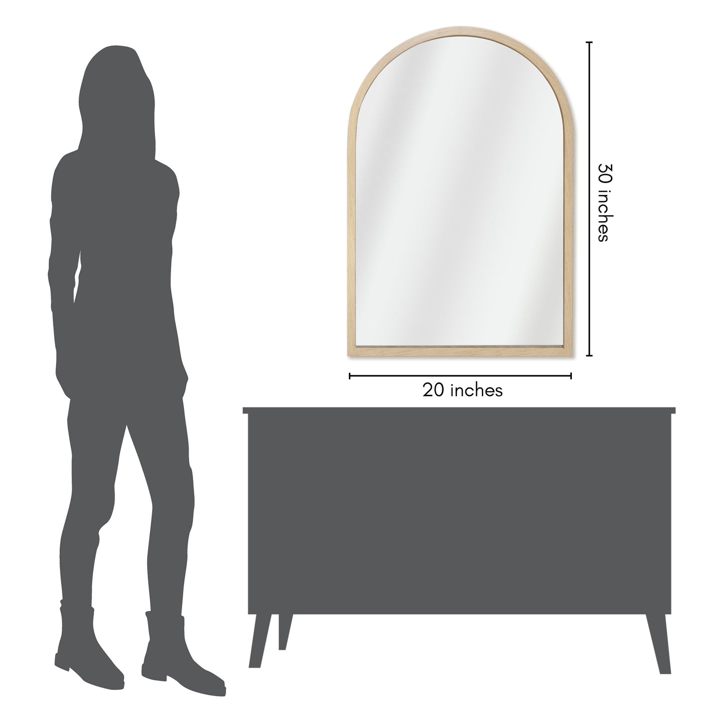 Bedroom, Living Room, Entry Way Hall, Bathroom - Decorative Mirrors
