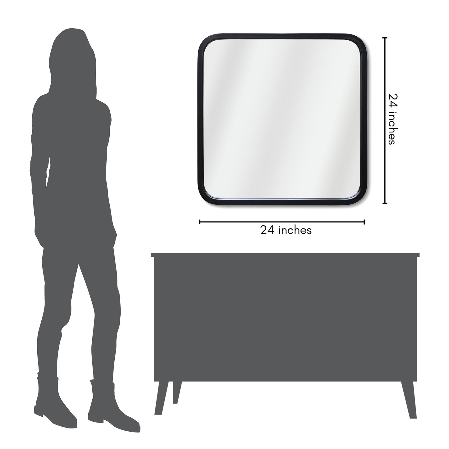 Bedroom, Living Room, Entry Way Hall, Bathroom - Decorative Mirrors