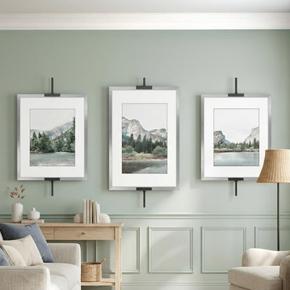 Adjustable Wall Easel | Black | Modern - Premium Quality