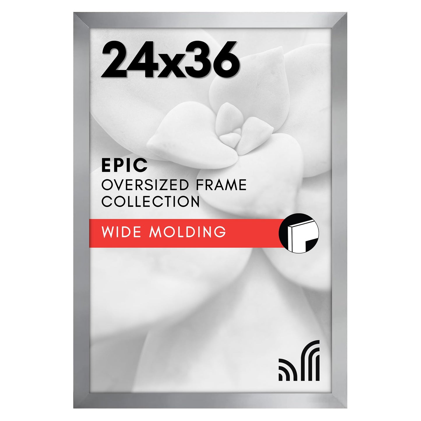 Gallery Poster Frame with Wood Grain Finish | Epic Collection