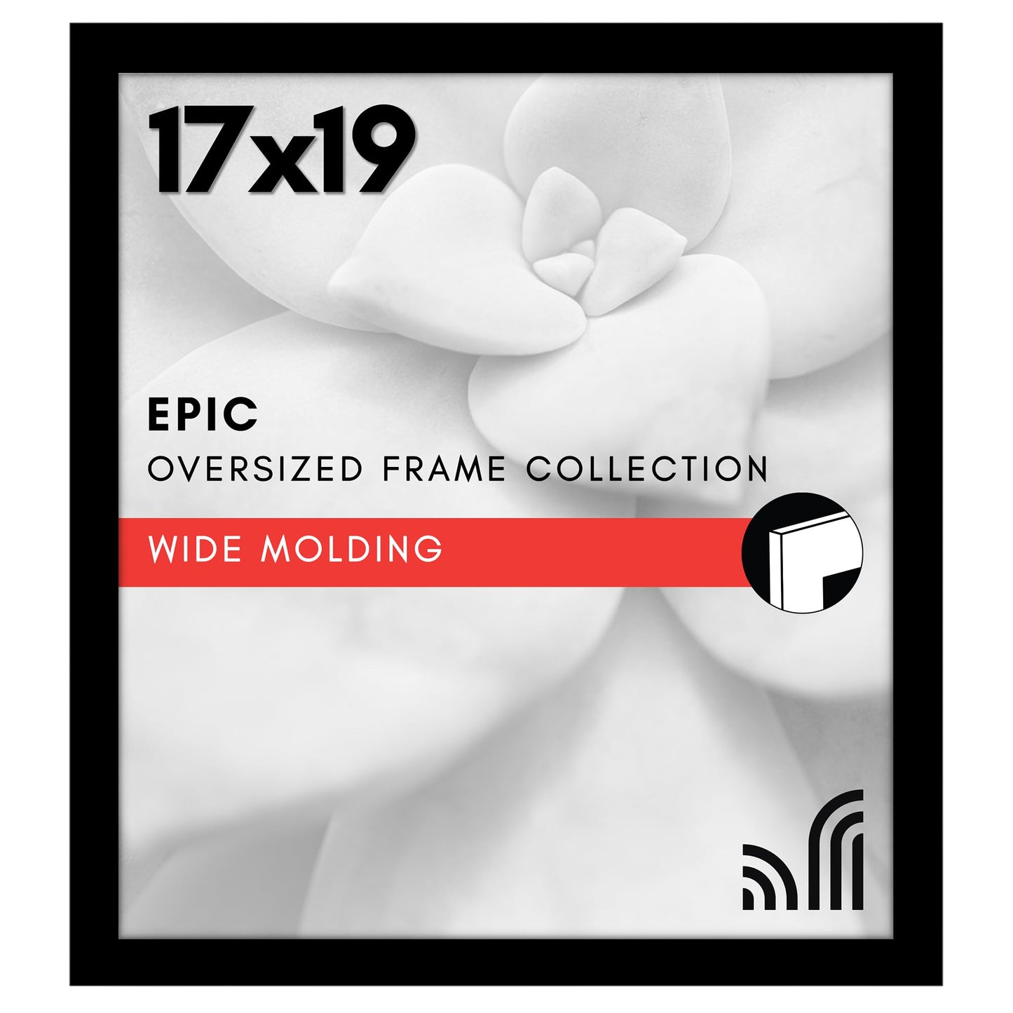Gallery Poster Frame with Wood Grain Finish | Epic Collection