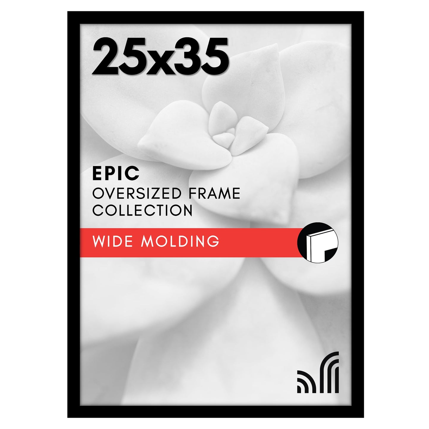 Gallery Poster Frame with Wood Grain Finish | Epic Collection
