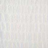 Americanflat 50x60 Rouched Faux Fur Throw Blanket - Soft and Breathable Throw Blanket for Couch, Bed, Chair - White Faux Fur Blankets Perfect for Home, Bedroom, or Outdoor Use