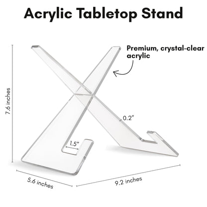 8-Inch | Acrylic Display Stand | Modern - Premium Quality